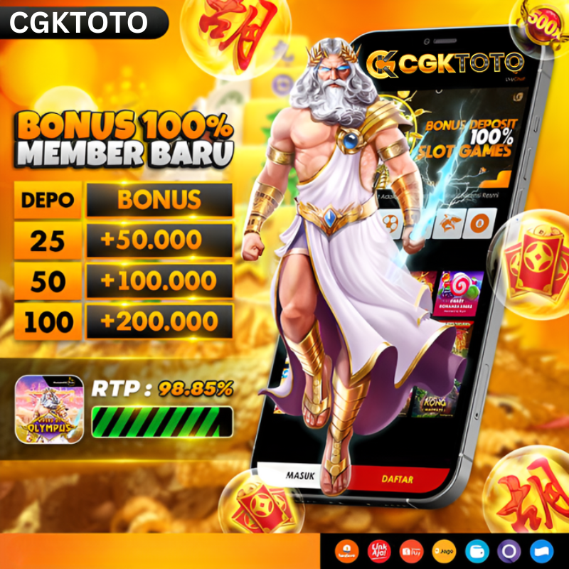 CGKTOTO : Situs Slot Online Easy Maxwin 98% Jackpot